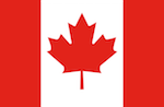 A Canadian flag